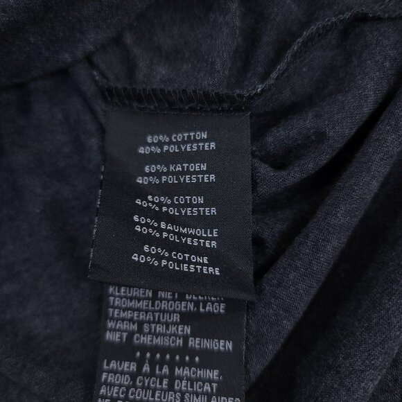 Harley Davidson Shirt Womens Medium Back Print Henley Long Sleeve Shop Top - Picture 6 of 7